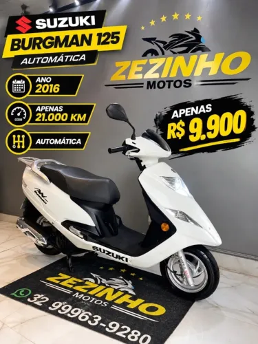 Burgman 125i 2016 - baixo km