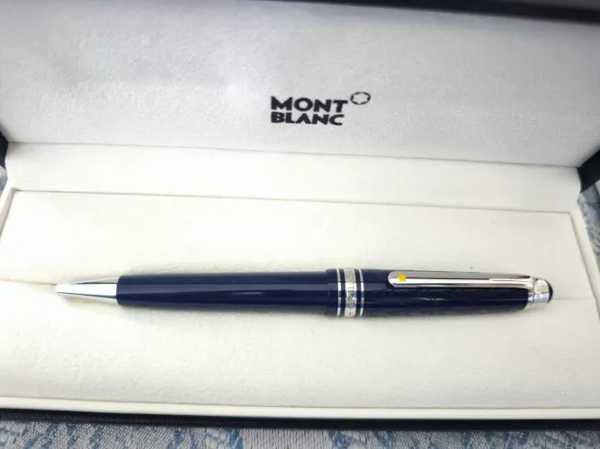 Montblanc Pequeno Príncipe - Midsize Azul Esferográfica + Agenda Montblanc semi-nova