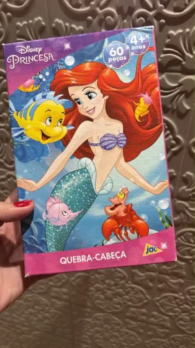 Quebra cabeça infantil Ariel 