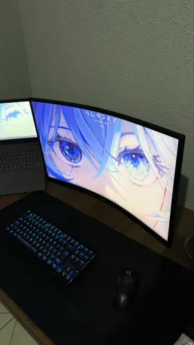 Monitor Samsung Odyssey G5 27? Curvo 165Hz ? Excelente Estado