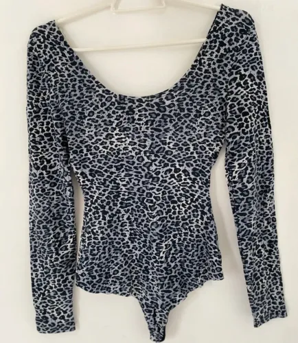 body feminino estampado P