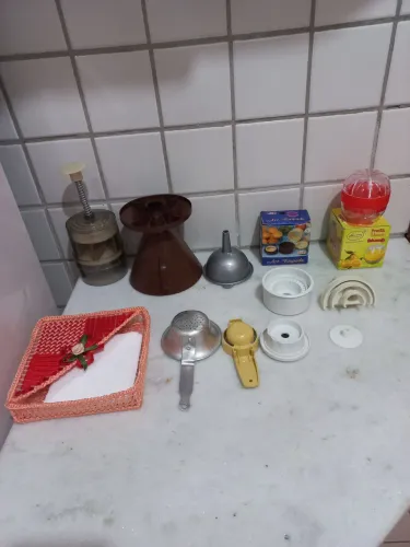 Vários acessórios prá cozinha