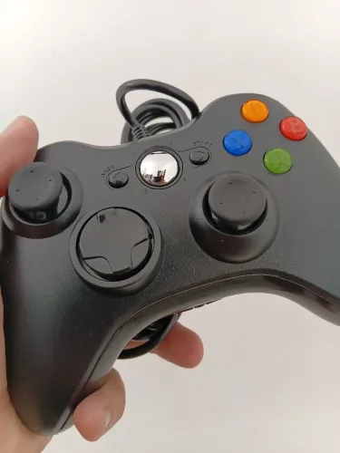 Controle Xbox 360 Com Fio NOVO - FRETE GRÁTIS