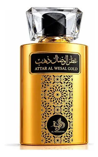 Perfume Árabe Attar Al Wesal Gold Al Wataniah (100ml) Lançamento