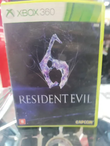 Jogo para Xbox Original 360 Resident Evil 6 Mídia física