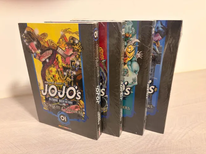 JoJo's Bizarre Adventure Parte 3: Stardust Crusaders PANINI vol. 1 a 4