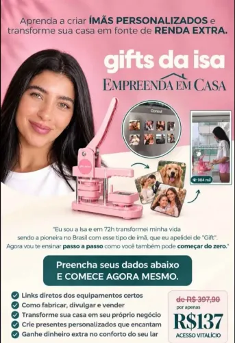 Aprenda a Fazer Ímãs Personalizados para Vender