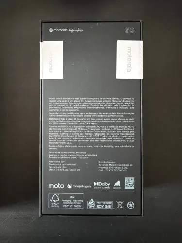 Motorola Signature! Novo na caixa