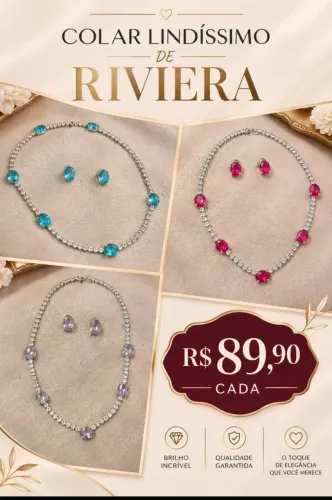 Vendo colar em Rivieras