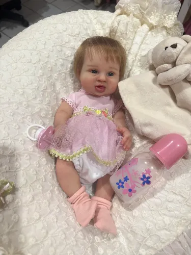 ? Bebê de Silicone Sólido - Lindo e Realista