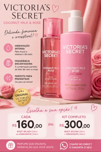 KIT VICTORIA?S SECRET - COCONUT MILK & ROSE ?
