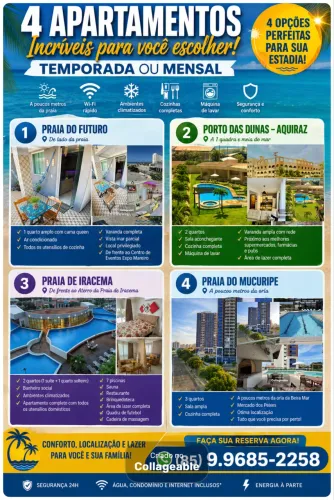APARTAMENTOS MODERNOS E ACONCHEGANTES