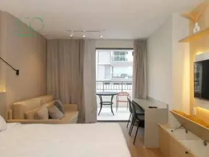 Apartamento com 1 dormitório à venda, 35 m² por R$ 494.000 - Sumaré - São Paulo/SP