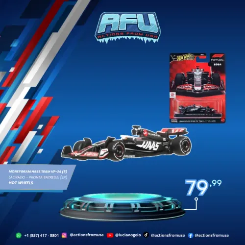 Hot Wheel MoneyGram Haas F1 Team - VF-24