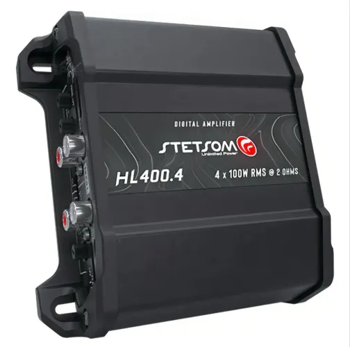 STETSOM HL 400.4 amplificador 400 w rms