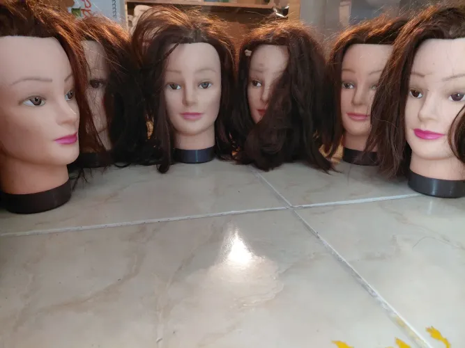 Cabeças de bonecas manequins 