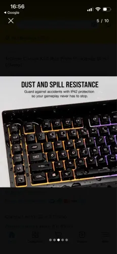 Teclado Corsair k55