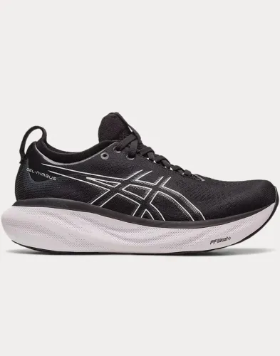 Asics Gel-Nimbus 25 Black / Pure Silver Running Shoes Black / Asics 40.5 ou 10