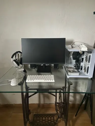 Pc gamer + monitor + periféricos e cabos inclusos
