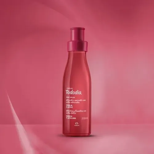 Body splash cereja e avelã da natura