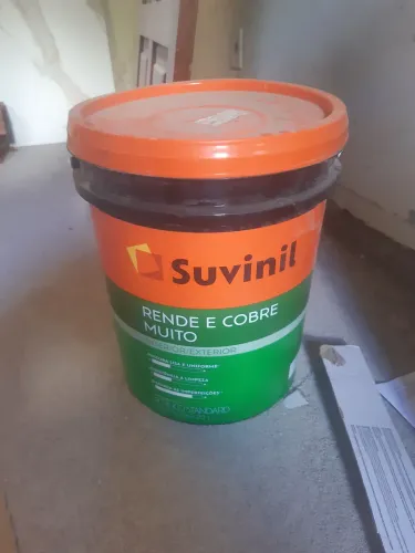 Tinta suvinil rende muito