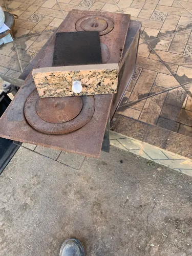 Forno para fogão a lenha com de 3 queimadores
