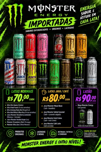 ENERGÉTICO MONSTER IMPORTADOS