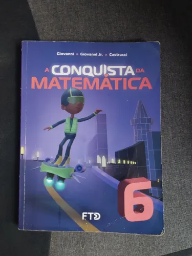 Livro usado A Conquista da Matemática - 6º Ano | FTD