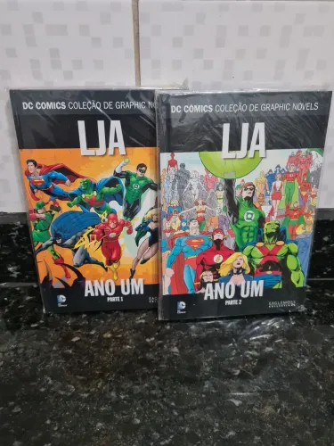 Liga da justiça ano um parte 1 e 2