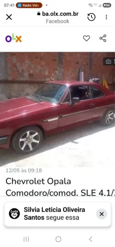 Chevrolet Opala Comodoro/comod. SLE 4.1/2.5 1985