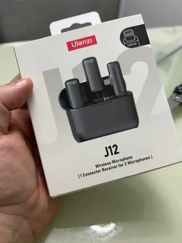 Microfone sem Fio Bluetooth marca Ulanzi Novo Influencer
