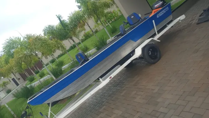 barco de alumunio