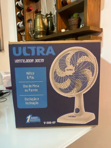 VENTILADOR ULTRA 220V 30CM NOVO LACRADO