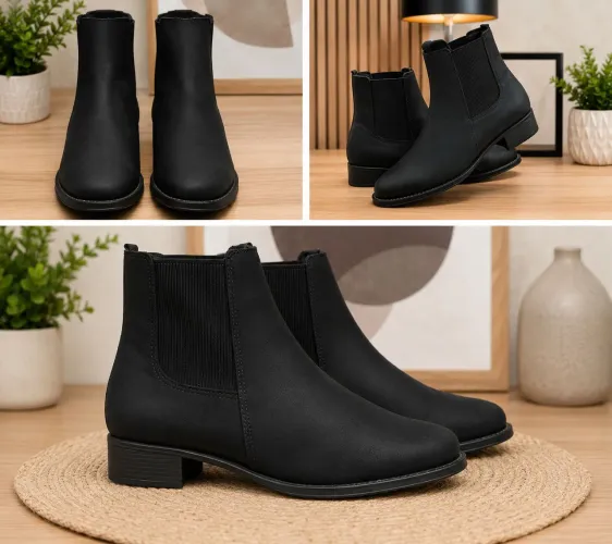 Bota cano curto 