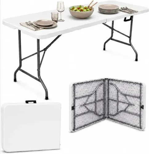 MESA DOBRÁVEL 1,80 X 0,70