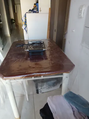 Mesa espaço para 6 cadeiras