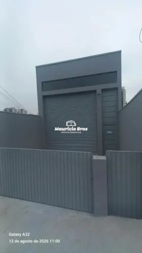 Galpão Comercial Novo para Locação, 275.00 m² Vila Bertioga/ Agua Rasa, Pé direito de 06 m