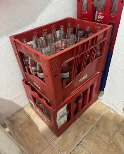Coca e guaraná retornável de vidro 