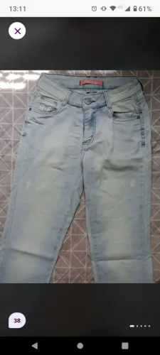 Calça jeans flare