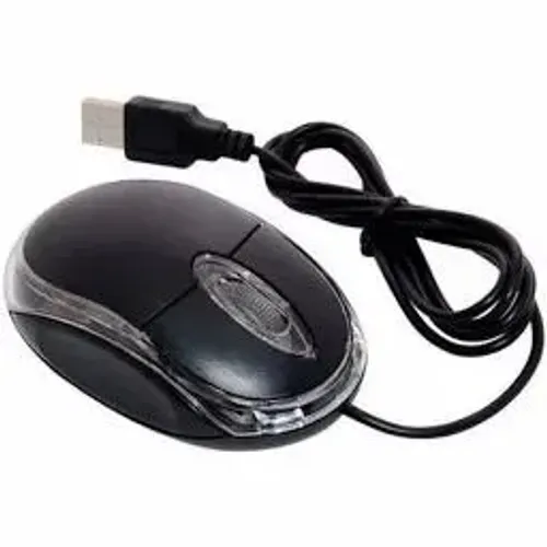 Mouse Usb Ótico com Fio - Novo Unidade