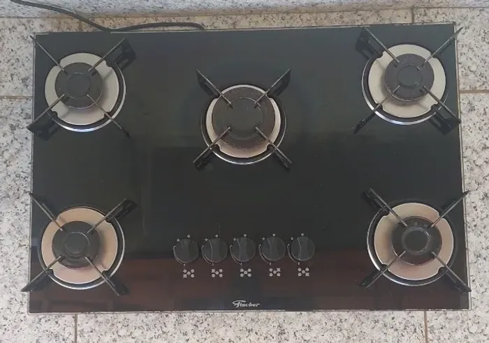 Cooktop Fischer 5 bocas usado