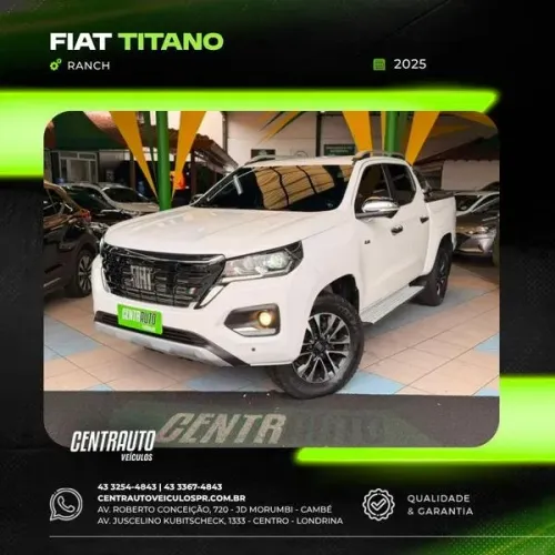 Fiat Titano Ranch 2.2 16V 4X4 TB Diesel Aut. 2025