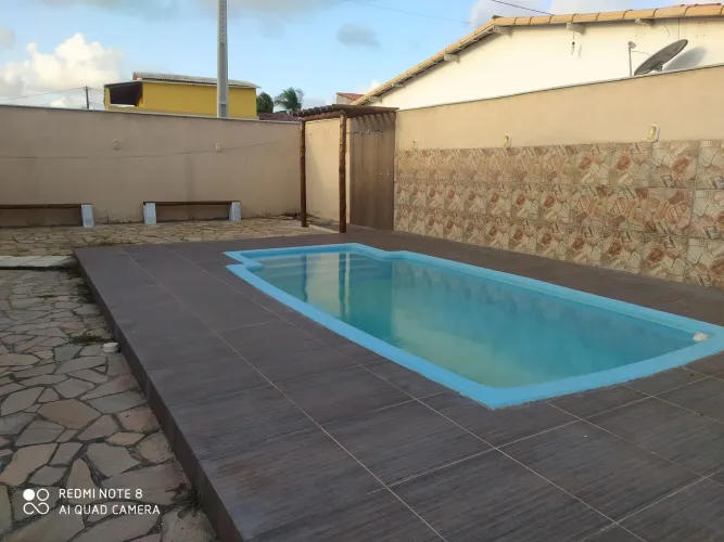A l u g o Casa de paria com piscina em Camurupim