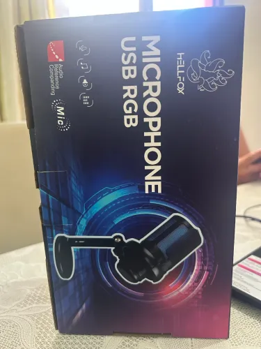 Microphone Hellfox USB