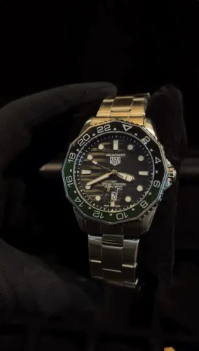 Relogio Tag Heuer Aquaracer GMT linha premium