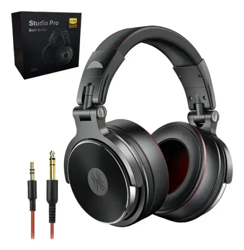 Fone De Ouvido Oneodio Pro 50 Pro Dj Profissional Estúdio Cor Preto