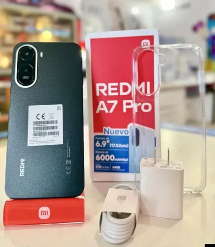 Xiaomi Redmi A7 PRO 4G - 128GB/4GB ou 64GB/3GB + Capinha e Película - Leia a Descrição