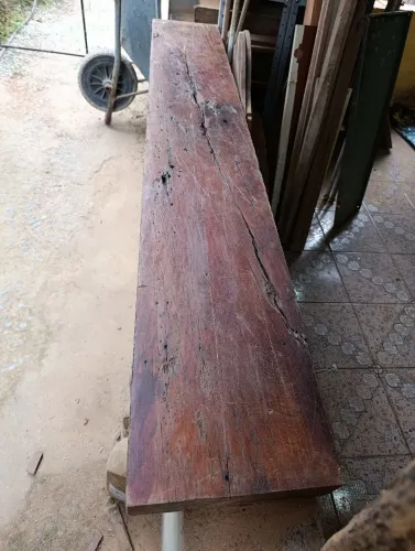 Tábua de madeira Massaranduba