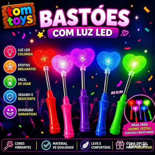 Bastão com luz Led