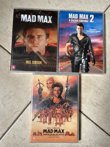 Mad Max Trilogia - Lacrados em três DVDs